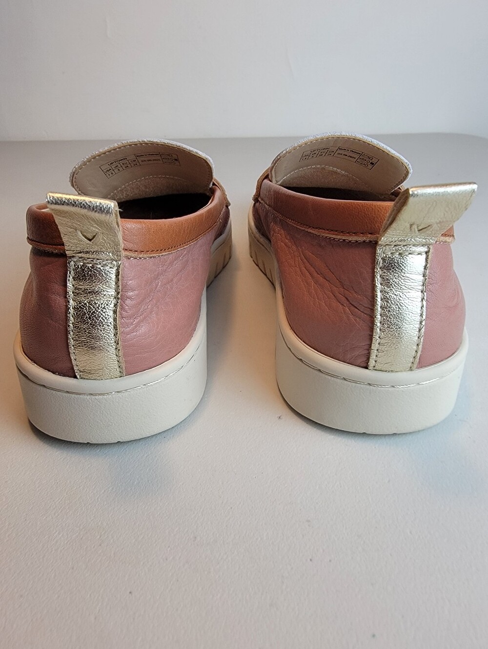 Vionic Uptown Penny Loafers Leather Slip On Shoe Comfort Rose/Pink Multi Sz 7.5 - Picture 7 of 10